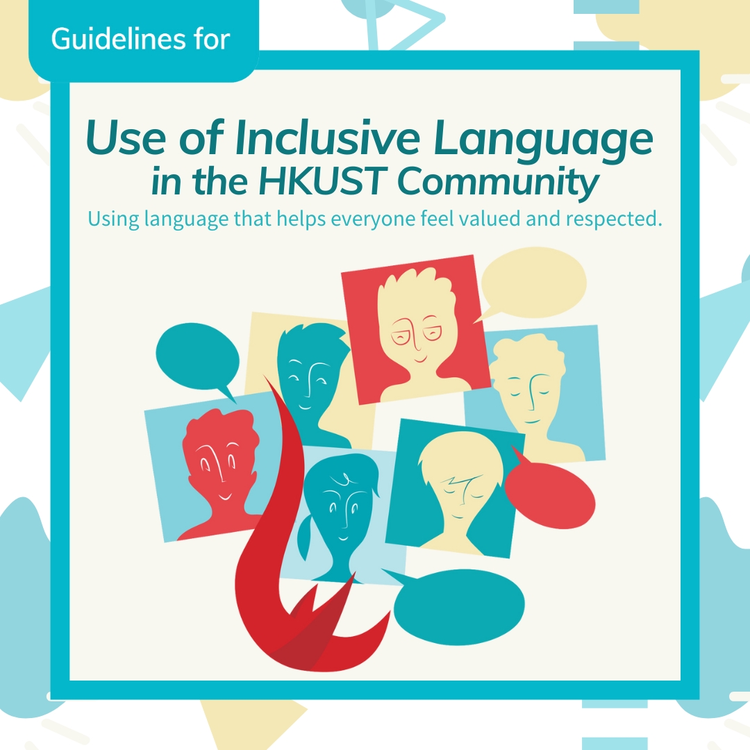 Inclusive Language Guidelines Leaflet